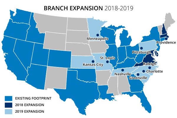 Chase Announces Major Branch Expansion in 2019